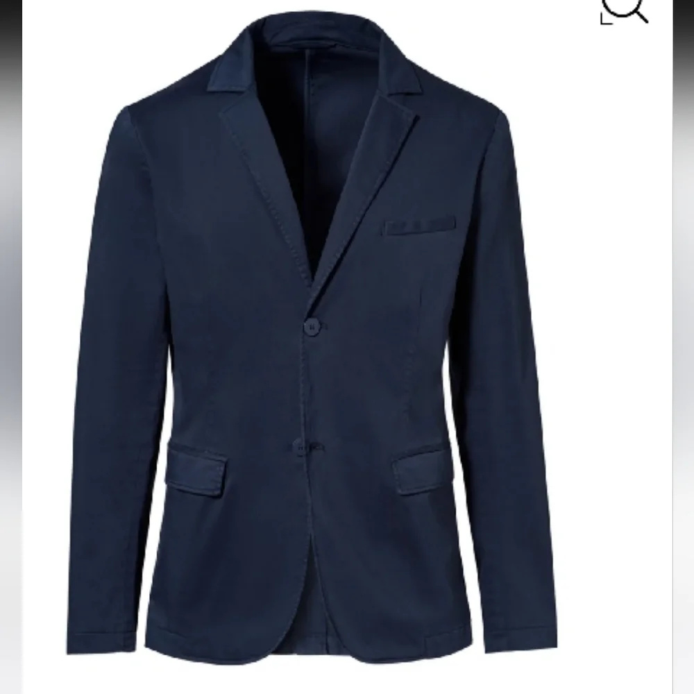 Hugo Boss Aymo Sporty Fitted Single Breasted Navy Blazer